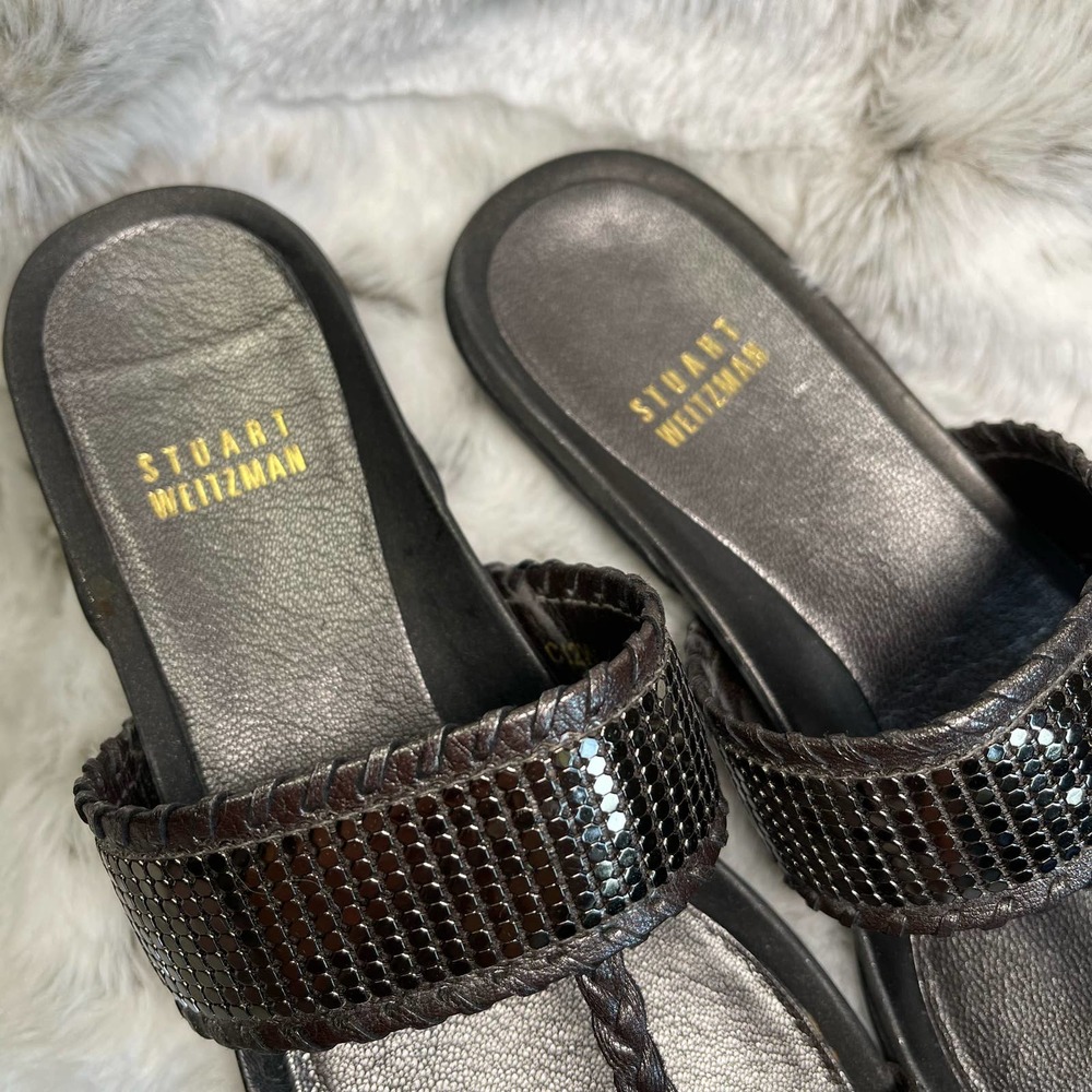 Stuart Weitzman Caliph Sandals Size 5.5 - image 7